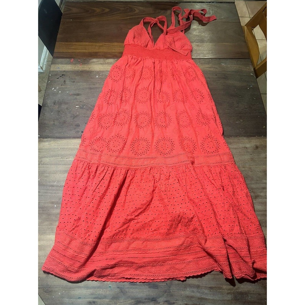 Alice + Olivia Dress Size 14 Red cut out NWT